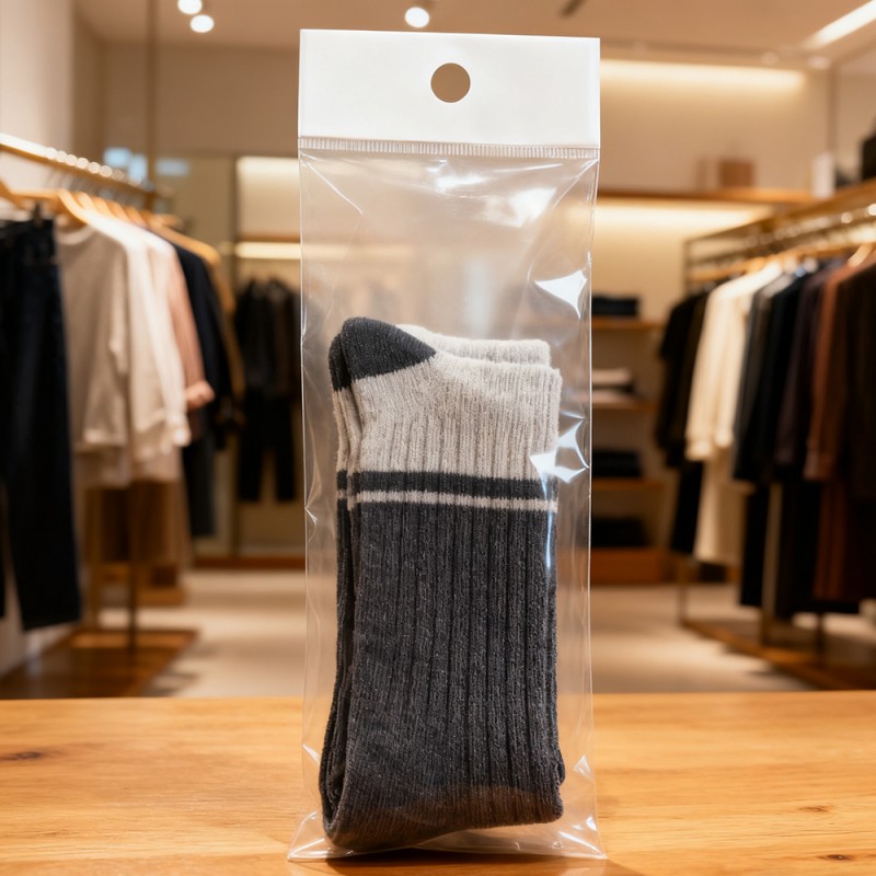 BOPP 비인쇄 파우치백