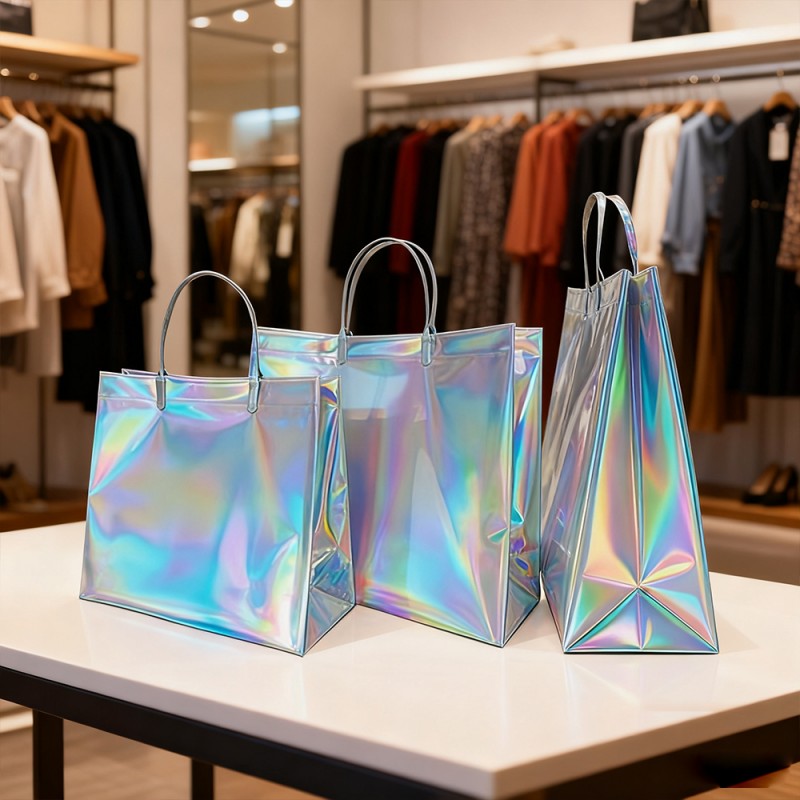 레이저 필름 적층 선물용 토트백