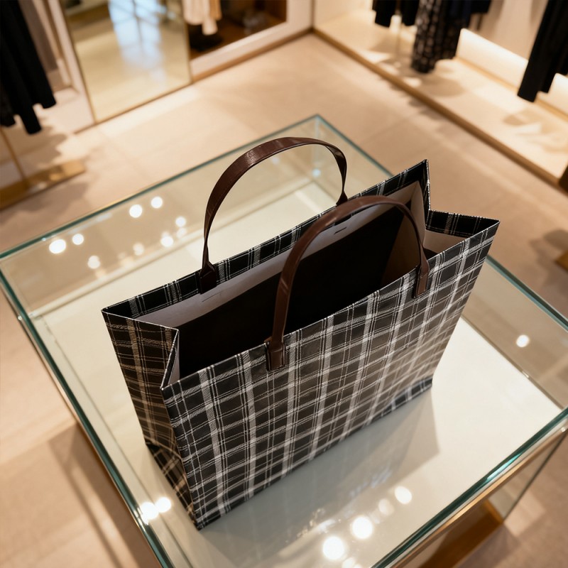 PP 및 Pe 적층 선물용 토트백